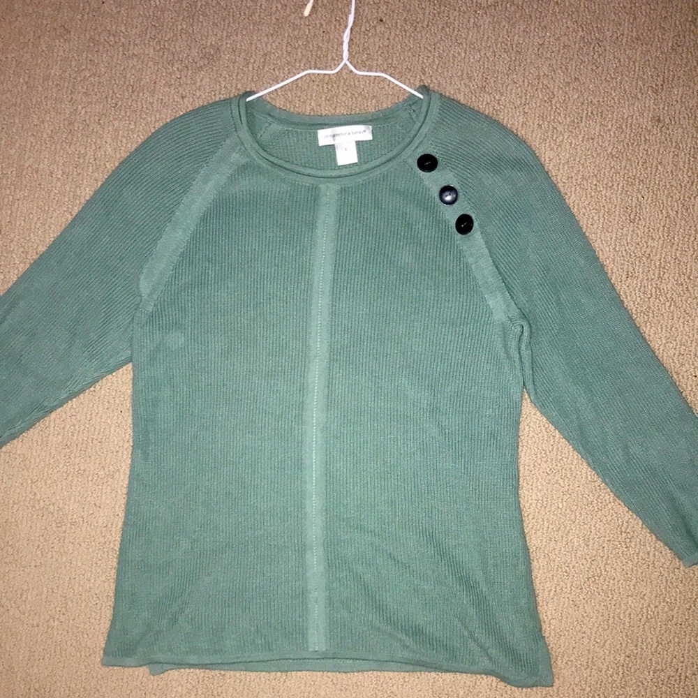 Green sweater